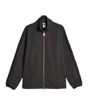 PUMA Sweatjacke X Dapper Dan T7 Track Jacke Dunkelgrau/Schwarz/Rosa
