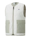 PUMA Sweatjacke Downtown Padded Weste Beige