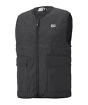 PUMA Sweatjacke Downtown Padded Weste Beige