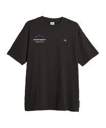 PUMA T-Shirt X BMW Graphic T-Shirt Schwarz/Dunkelgrau/Dunkelblau