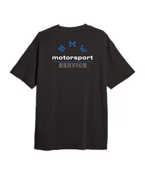 PUMA T-Shirt X BMW Graphic T-Shirt Schwarz/Dunkelgrau/Dunkelblau