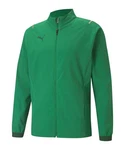PUMA Sweatjacke teamCUP Sideline Trainingsjacke Dunkelgrün/Neonfarben/Grün