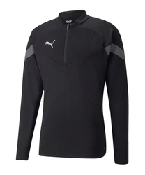PUMA Sweatshirt teamFINAL Training 1/4 Zip Rot/Schwarz/Grau/Dunkelgrau