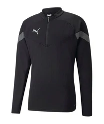 PUMA Sweatshirt teamFINAL Training 1/4 Zip Rot/Schwarz/Grau/Dunkelgrau