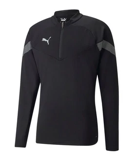 PUMA Sweatshirt teamFINAL Training 1/4 Zip Rot/Schwarz/Grau/Dunkelgrau