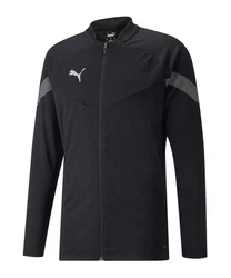 PUMA Sweatjacke teamFINAL Training Jacke Rot/Schwarz/Grau/Dunkelgrau