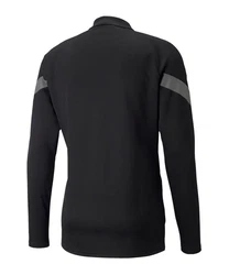 PUMA Sweatjacke teamFINAL Training Jacke Rot/Schwarz/Grau/Dunkelgrau