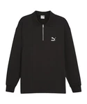 PUMA Sweatshirt Better Classics Polo Crew Schwarz