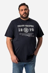 John F. Gee T-Shirt Half-Sleeve mit Print 