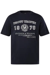 John F. Gee T-Shirt Half-Sleeve mit Print 