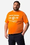 John F. Gee T-Shirt Half-Sleeve mit Print Orange
