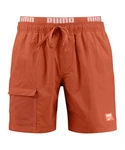 PUMA Badeshorts Swim Utility Mid Badehose Orange/Rot