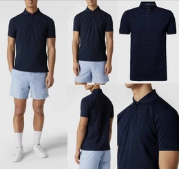Poloshirt POLO Custom Slim Fit Mesh Stretch Polohemd Hemd T-Shirt P