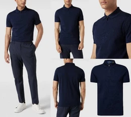 Poloshirt POLO Custom Fit Mesh Stretch Polohemd Hemd T-Shirt PoloSh