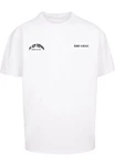 Merchcode T-Shirt Barely Awake Heavy Oversize Tee Weiß/Creme/Rot Merchcode T-Shirt Barely Awake Heavy Oversize Tee Weiß/Creme/Rot