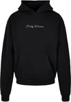 Merchcode Kapuzensweatshirt Ladies Pretty Flowers Cropped Tee Grau/Braun/Schwarz