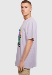 Merchcode T-Shirt Tennis Love Herren Rosa/Lila