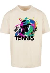 Merchcode T-Shirt Tennis Love Herren Khaki/Gelb/Beige/Rosa/Orange/Weiß