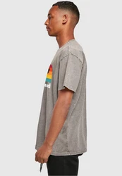 Merchcode Herren Long Beach X Tee Rot/Khaki/Braun/Beige/Rosa/Hellgrau