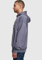 Merchcode Kapuzensweatshirt Herren Blau/Lila/Dunkelblau/Grau