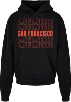 Merchcode Kapuzensweatshirt San Francisco Ultra Heavy Hoody Gold/Rot/Gelb/Schwarz Merchcode Kapuzensweatshirt San Francisco Ultra Heavy Hoody Gold/Rot/Gelb/Schwarz
