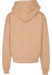 Merchcode Kapuzensweatshirt Boston Ultra Heavy Hoody Dunkelrot/Braun/Beige/Khaki