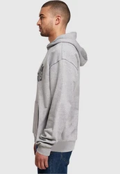 Merchcode Kapuzensweatshirt Paris Ultra Heavy Hoody Grau/Grün/Silber