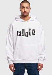 Merchcode Kapuzensweatshirt Paris Ultra Heavy Hoody Grün/Weiß