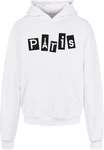 Merchcode Kapuzensweatshirt Paris Ultra Heavy Hoody Grün/Weiß