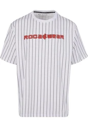 Rocawear T-Shirt Coles (1-tlg) Rot/Dunkelrot/Schwarz/Grau/Braun