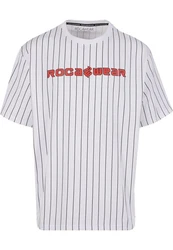 Rocawear T-Shirt Coles (1-tlg) Rot/Dunkelrot/Schwarz/Grau/Braun