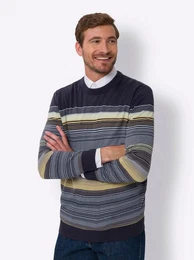 Sieh an! Strickpullover Rundhals-Pullover