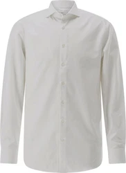 Carl Gross Businesshemd CG Elvio-N Khaki/Weiß/Grau