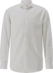 Carl Gross Businesshemd CG Elvio-N Khaki/Weiß/Grau