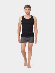 TOM TAILOR Unterhemd im 2er-Pack schwarz