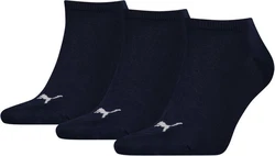 PUMA UNISEX SNEAKER PLAIN 3P Blau/Dunkelblau