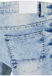 Southpole Herren Stretch Signature Denim Blau/Hellblau