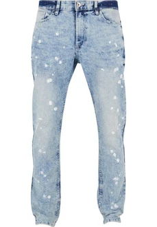 Southpole Herren Stretch Signature Denim Blau/Hellblau