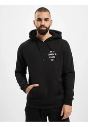 DEF Kapuzenpullover Anti Corona Hoody Schwarz