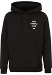 DEF Kapuzenpullover Anti Corona Hoody Schwarz
