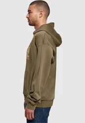 Merchcode Kapuzensweatshirt Herren Spring - Grow through 2 Ultra Heavy Hoody Dunkelgrün