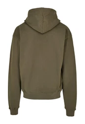 Merchcode Kapuzensweatshirt Herren Spring - Grow through 2 Ultra Heavy Hoody Dunkelgrün