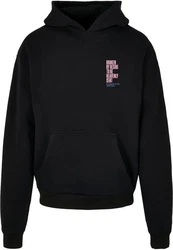 Merchcode Kapuzensweatshirt Herren Schwarz/Rosa