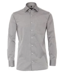 CASAMODA Langarmhemd uni regular fit Grau/Hellgrau/Dunkelgrau