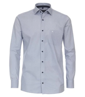 CASAMODA Businesshemd Print Hellblau/Dunkelblau/Blau/Grau CASAMODA Businesshemd Print Hellblau/Dunkelblau/Blau/Grau