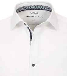 VENTI Businesshemd Langarmhemd Weiß/Creme