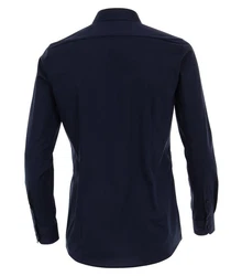 VENTI Businesshemd Body Stretch Kentkragen Dunkelblau