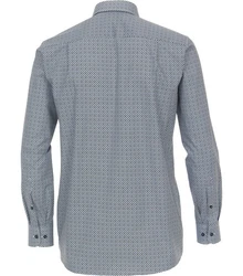 CASAMODA Langarmhemd Comfort Fit Dunkelblau/Hellblau/Grau/Blau