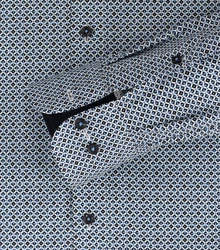CASAMODA Langarmhemd Comfort Fit Dunkelblau/Hellblau/Grau/Blau