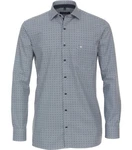 CASAMODA Langarmhemd Comfort Fit Dunkelblau/Hellblau/Grau/Blau